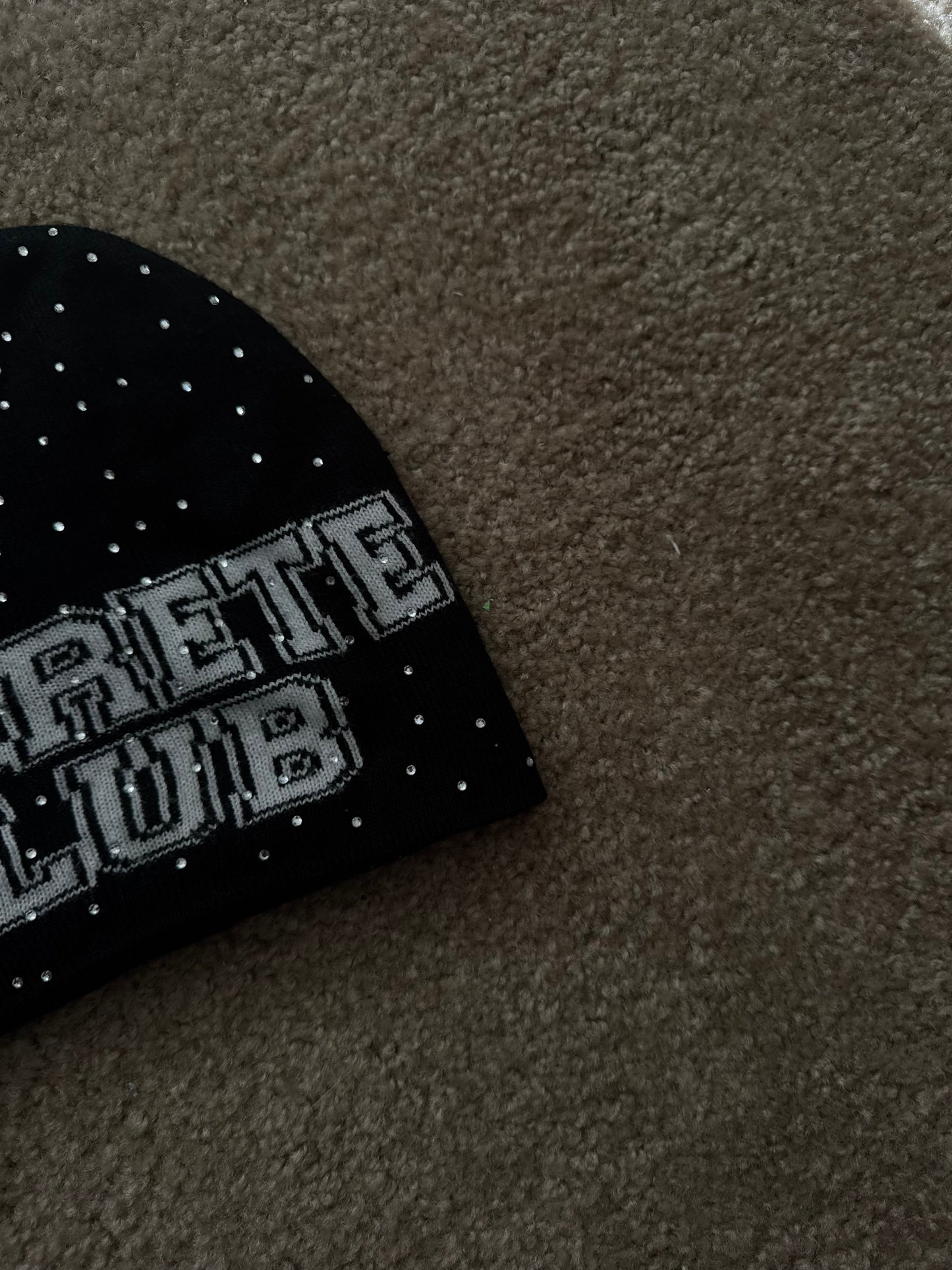 Rhinestone beanies